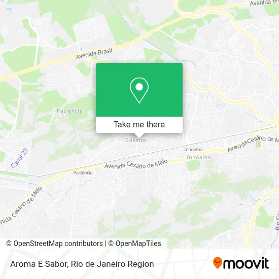 Aroma E Sabor map