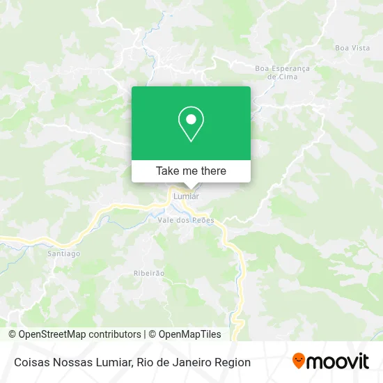 Coisas Nossas Lumiar map