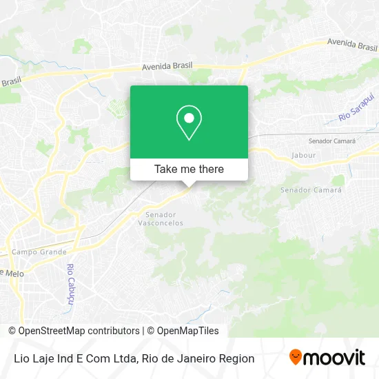 Lio Laje Ind E Com Ltda map
