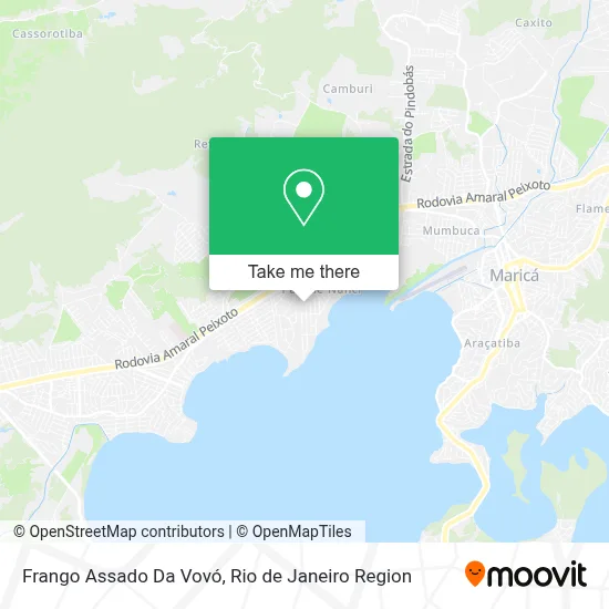 Frango Assado Da Vovó map