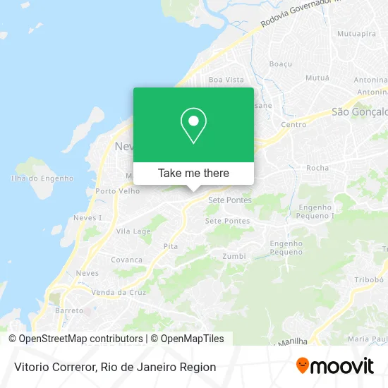 Vitorio Correror map