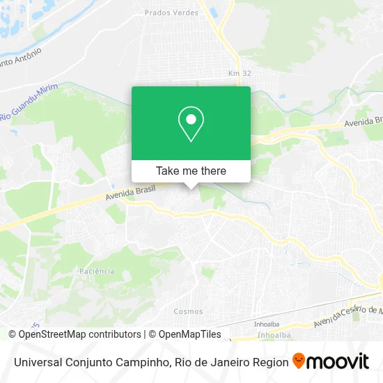 Universal Conjunto Campinho map