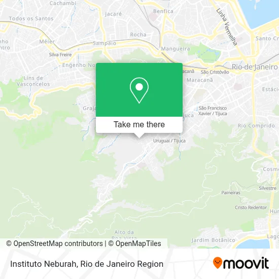 Instituto Neburah map
