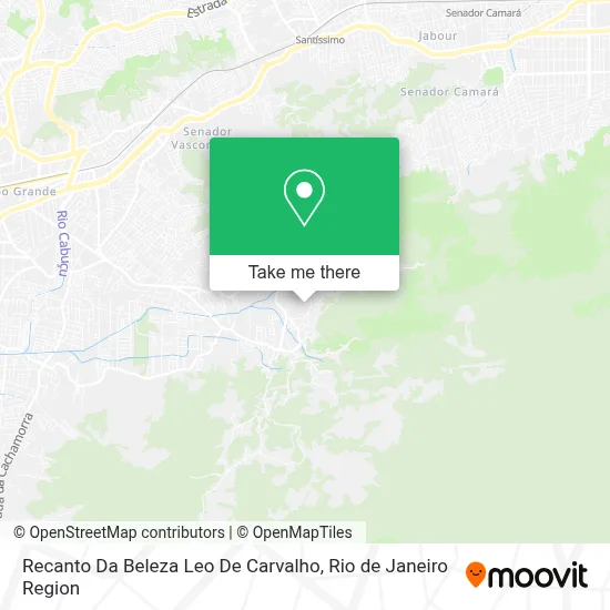 Recanto Da Beleza Leo De Carvalho map