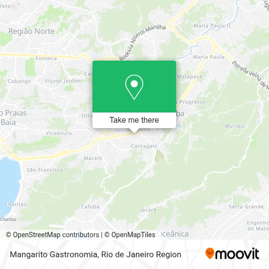 Mangarito Gastronomia map