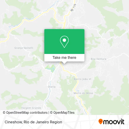 Cineshow map