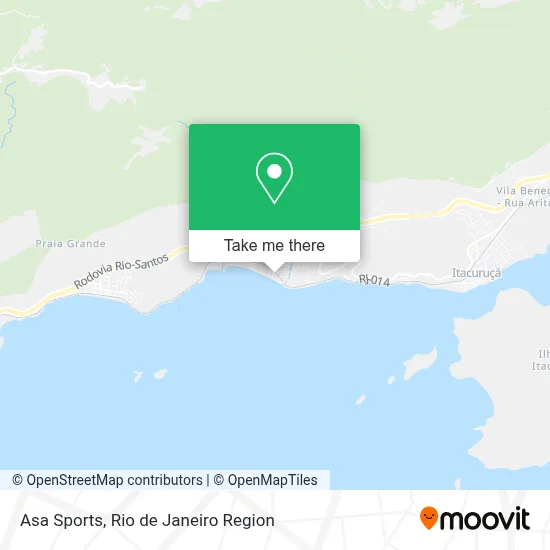 Asa Sports map