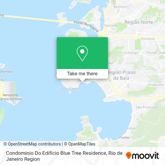 Condomínio Do Edifício Blue Tree Residence map