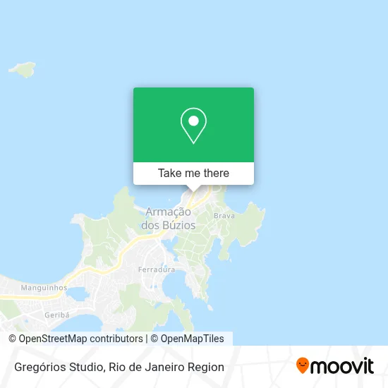Gregórios Studio map