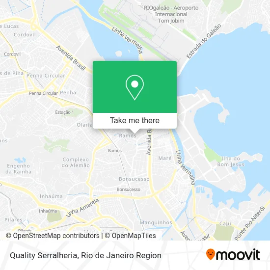 Quality Serralheria map