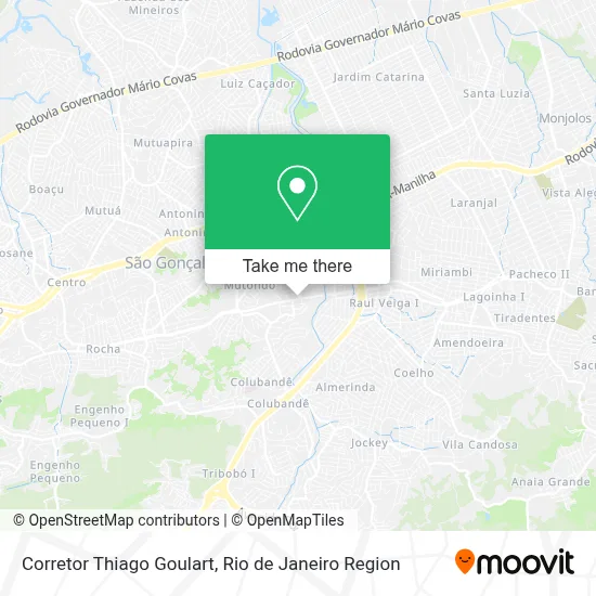 Corretor Thiago Goulart map