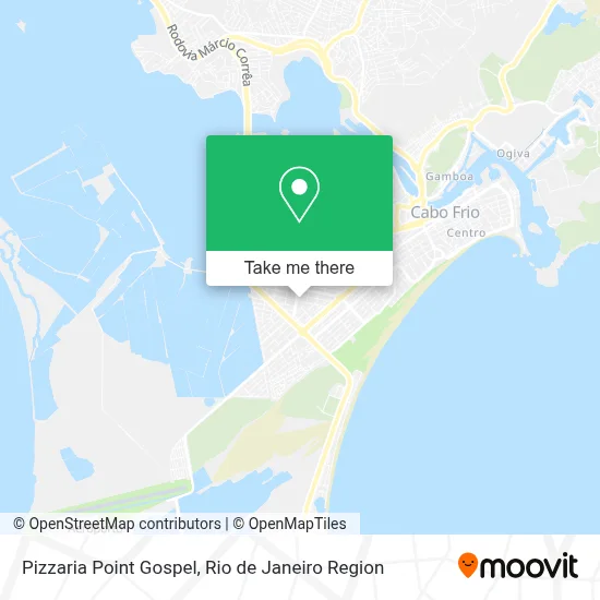 Pizzaria Point Gospel map