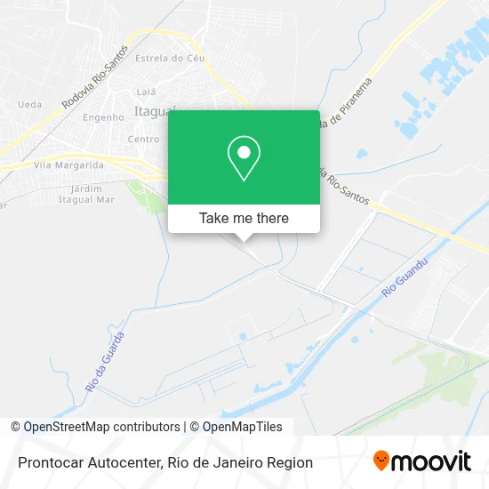 Prontocar Autocenter map