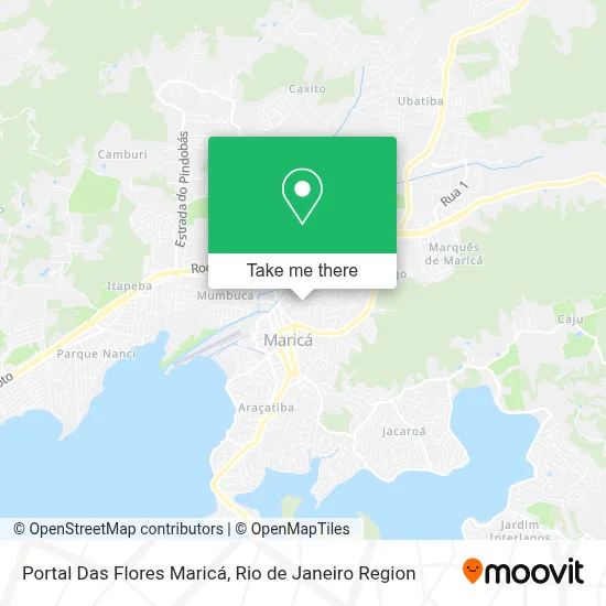 Portal Das Flores Maricá map