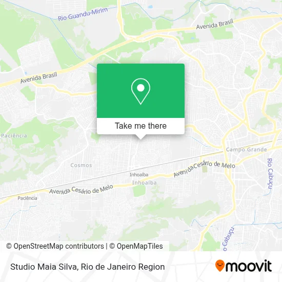 Studio Maia Silva map