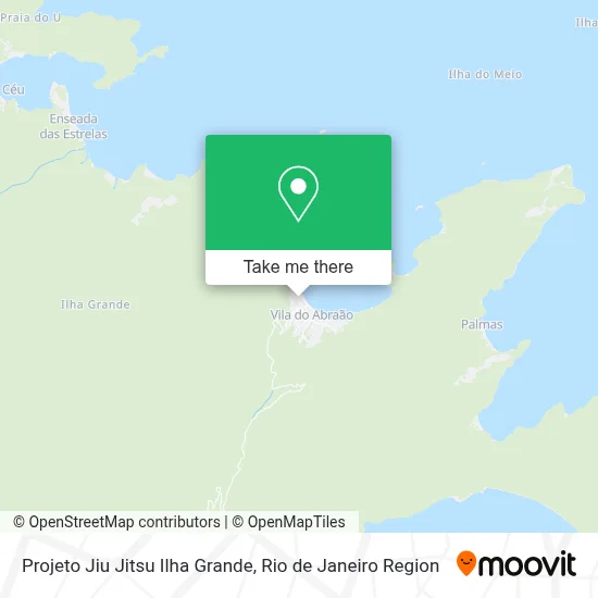 Projeto Jiu Jitsu Ilha Grande map