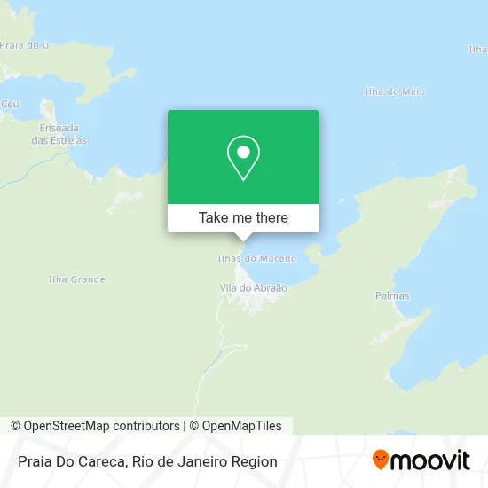 Praia Do Careca map