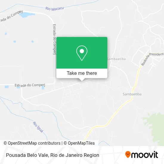 Pousada Belo Vale map