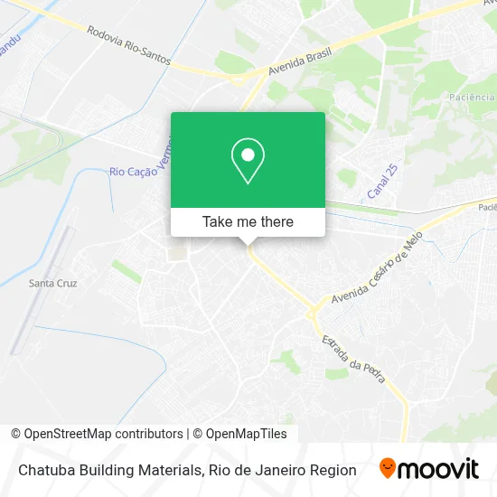 Chatuba Building Materials map