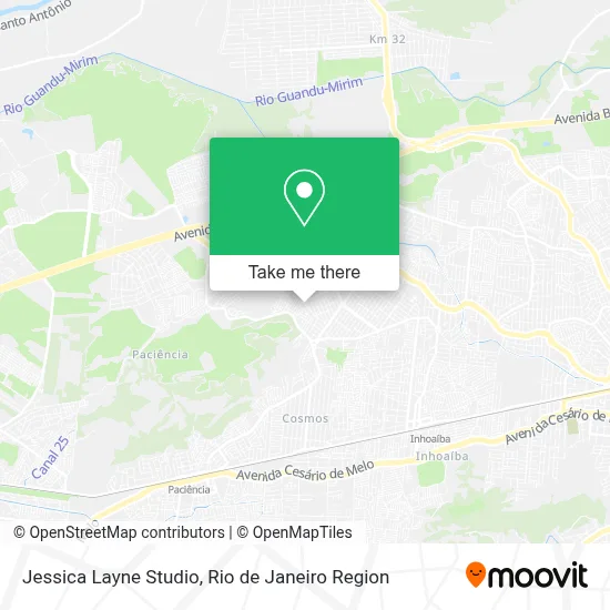 Jessica Layne Studio map