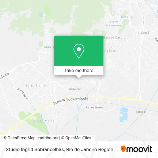 Studio Ingrid Sobrancelhas map