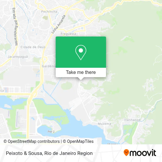 Peixoto & Sousa map