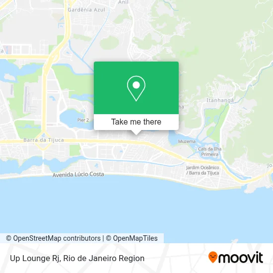 Up Lounge Rj map