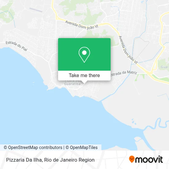 Pizzaria Da Ilha map