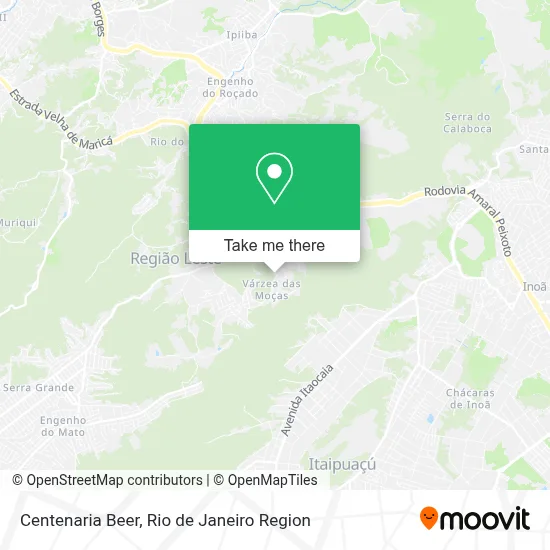 Centenaria Beer map