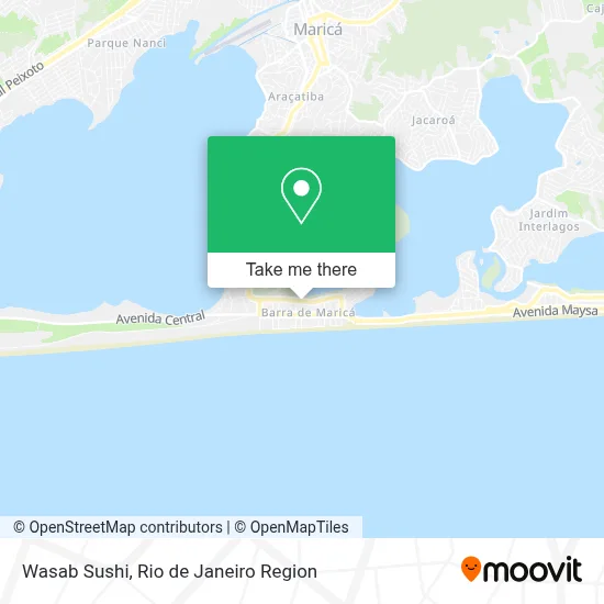 Wasab Sushi map