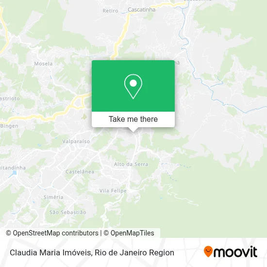 Claudia Maria Imóveis map