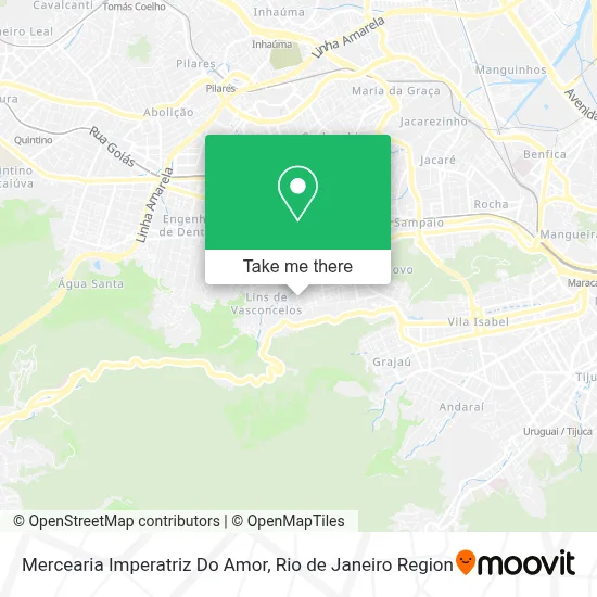 Mercearia Imperatriz Do Amor map