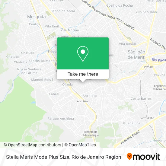 Stella Maris Moda Plus Size map