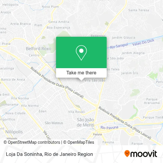 Loja Da Soninha map