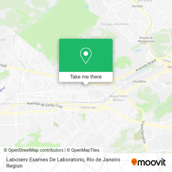 Laboserv Exames De Laboratorio map