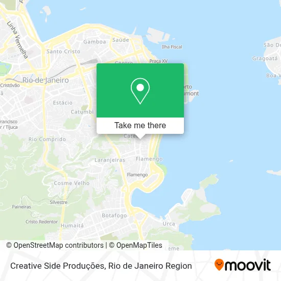 Creative Side Produções map