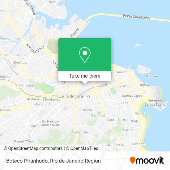 Boteco Piranhudo map