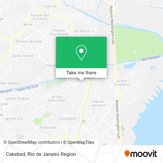 Cakebxd map