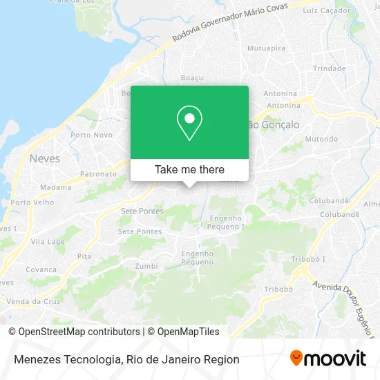 Menezes Tecnologia map