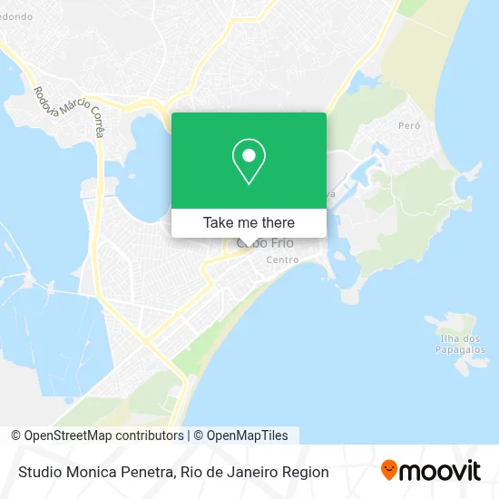 Studio Monica Penetra map