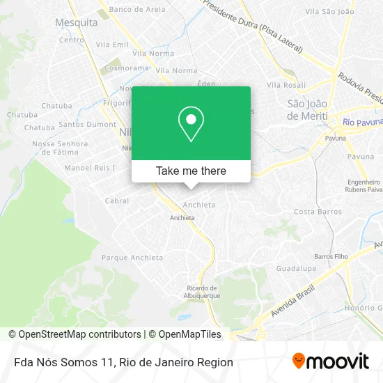 Fda Nós Somos 11 map