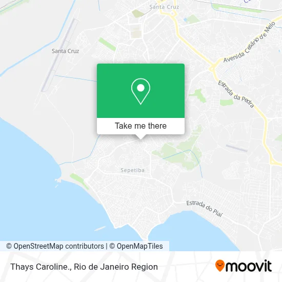 Thays Caroline. map