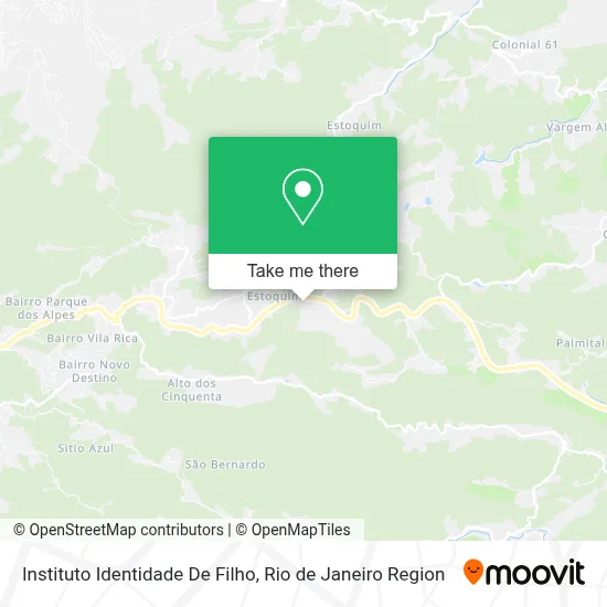 Instituto Identidade De Filho map