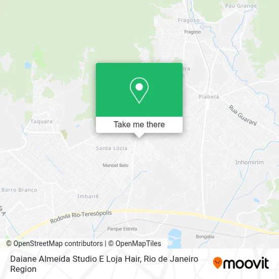 Daiane Almeida Studio E Loja Hair map