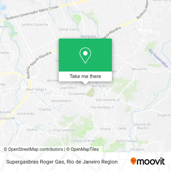 Supergasbras Roger Gas map
