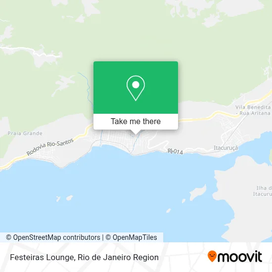 Festeiras Lounge map