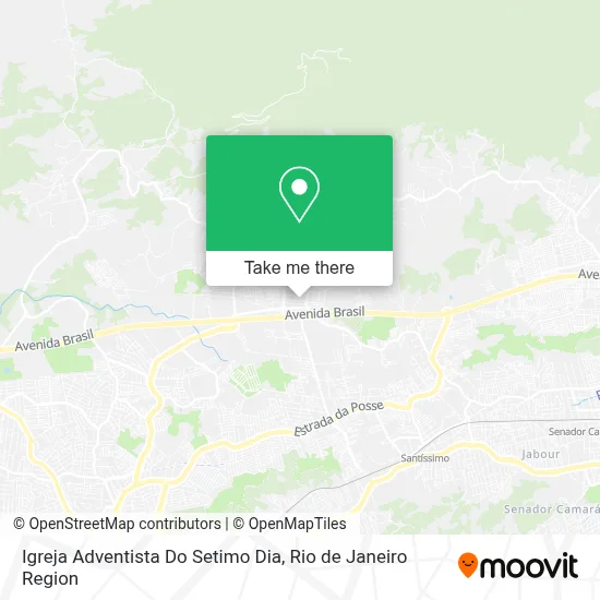 Igreja Adventista Do Setimo Dia map