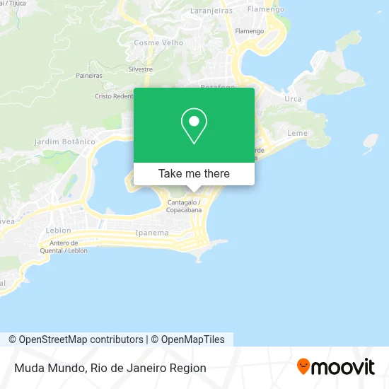 Muda Mundo map