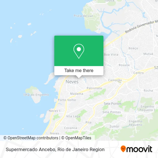 Supermercado Ancebo map