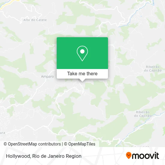 Hollywood map